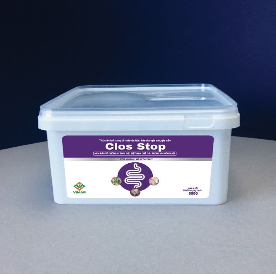 CLOS STOP (Men Bào Tử Cao Cấp. Đậm Đặc Và Tiết Kiệm)